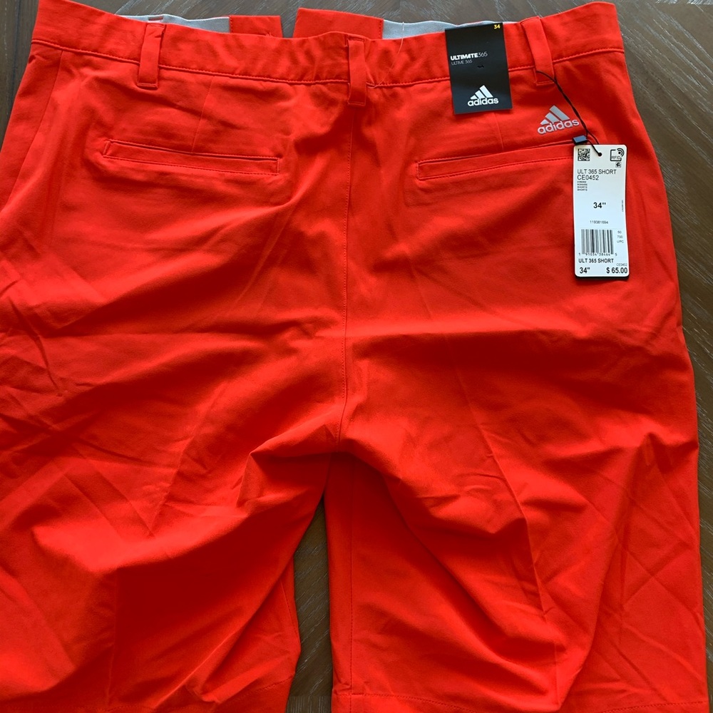 Adidas golf shorts 34